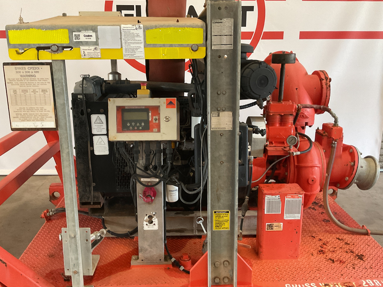 Sykes CP220i water pump, very complete. Perkins powered water pump. - Pompe à eau: photos 3 Sykes CP220i water pump, very complete. Perkins powered water pump. - Pompe à eau: photos 3