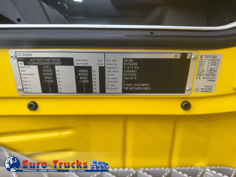 Scania 520S V8 NGS V8R520 - Tracteur routier: photos 4 Scania 520S V8 NGS V8R520 - Tracteur routier: photos 4