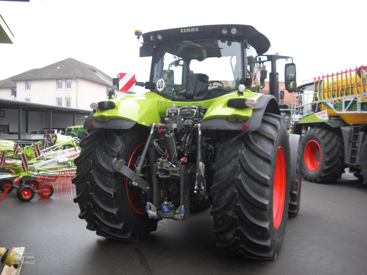 CLAAS Axion 870 CMATIC CEBIS en leasing occasion CLAAS Axion 870 CMATIC CEBIS: photos 8