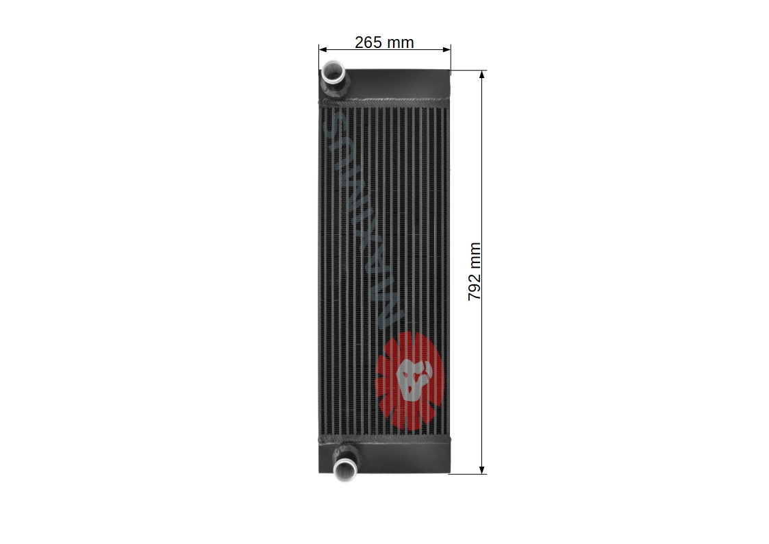 MANITOU MLT634-120 735-120 741-120 - Radiateur pour Chariot télescopique: photos 3 MANITOU MLT634-120 735-120 741-120 - Radiateur pour Chariot télescopique: photos 3