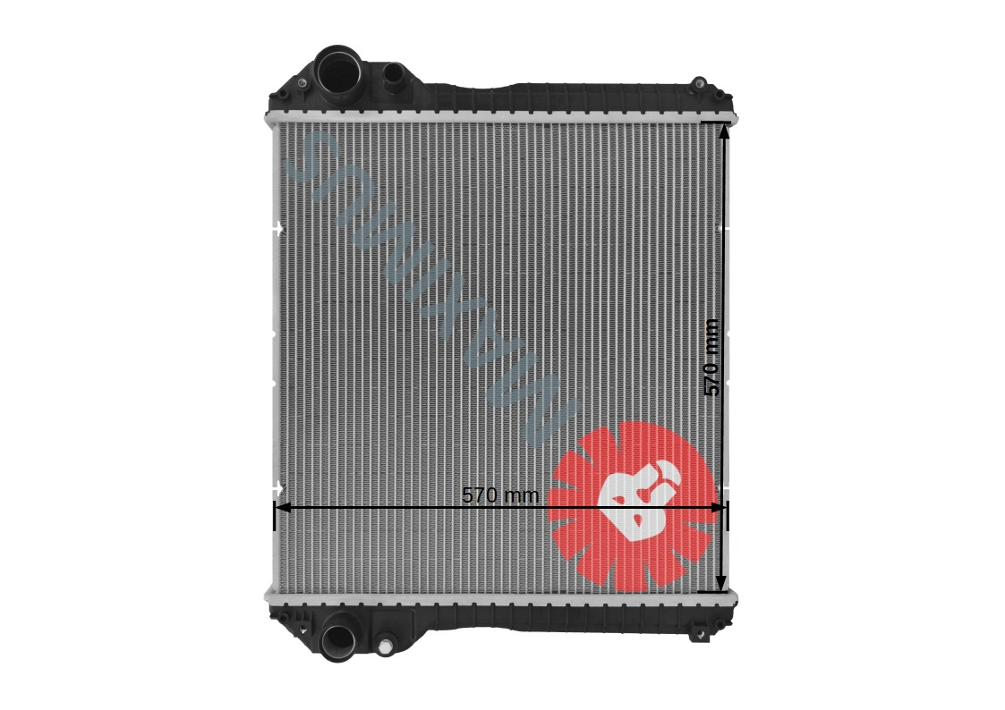 NEW HOLLAND B110 , B115 , B95 , LB110 , LB115 , LB75 , LB90 , 580SR 590SR 695SM - Radiateur pour Tractopelle: photos 2 NEW HOLLAND B110 , B115 , B95 , LB110 , LB115 , LB75 , LB90 , 580SR 590SR 695SM - Radiateur pour Tractopelle: photos 2