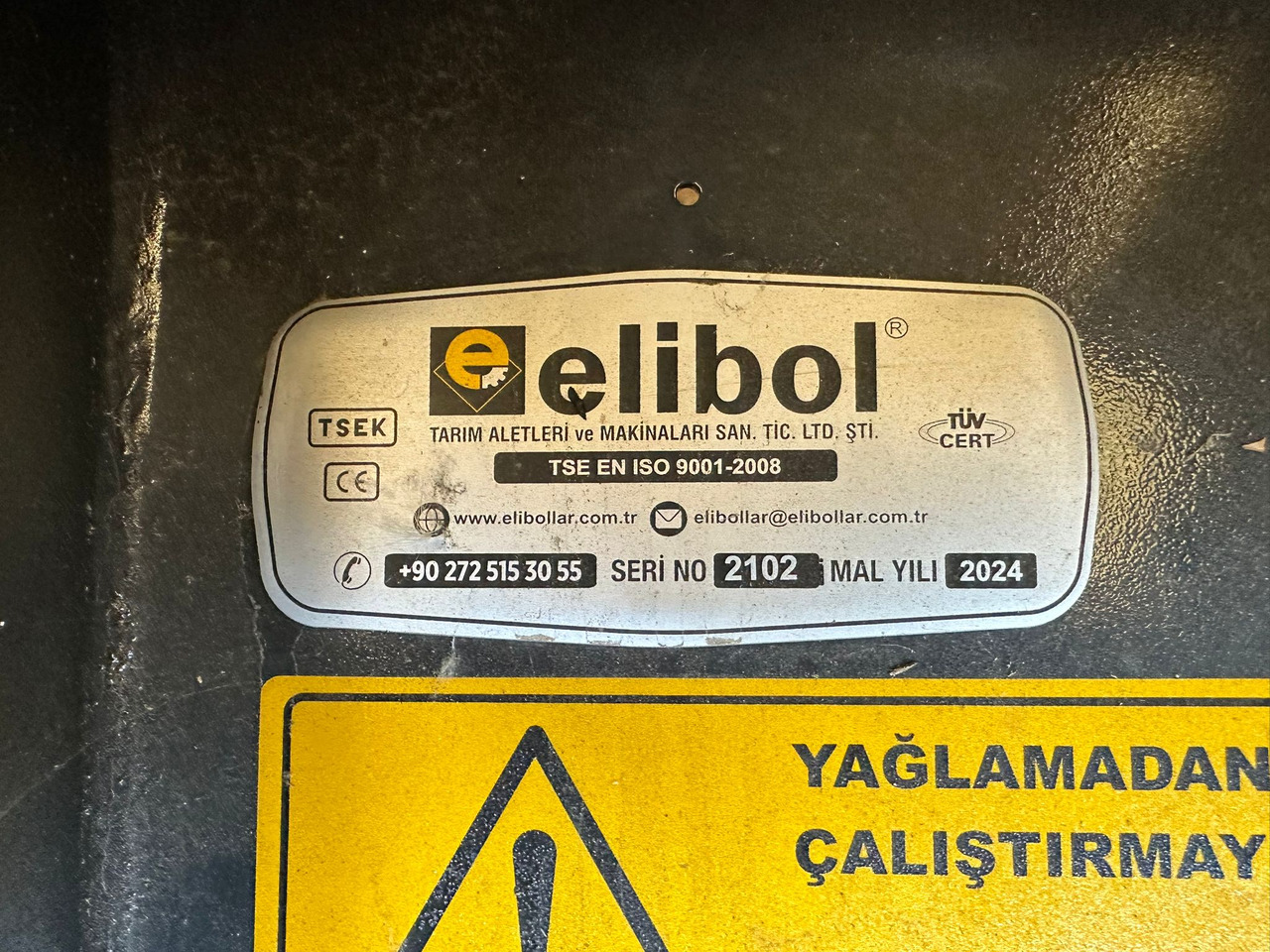 ELİBOL LF03 / 6-75 6 ROWS FOLDABLE CORN HEADER en leasing occasion ELİBOL LF03 / 6-75 6 ROWS FOLDABLE CORN HEADER: photos 7