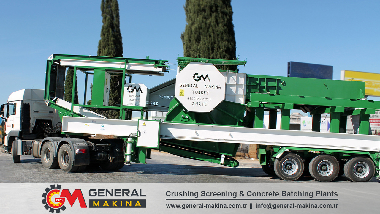 GENERAL MAKİNA Mobile Crushing System With Jaw Crusher - Concasseur à mâchoires: photos 2 GENERAL MAKİNA Mobile Crushing System With Jaw Crusher - Concasseur à mâchoires: photos 2