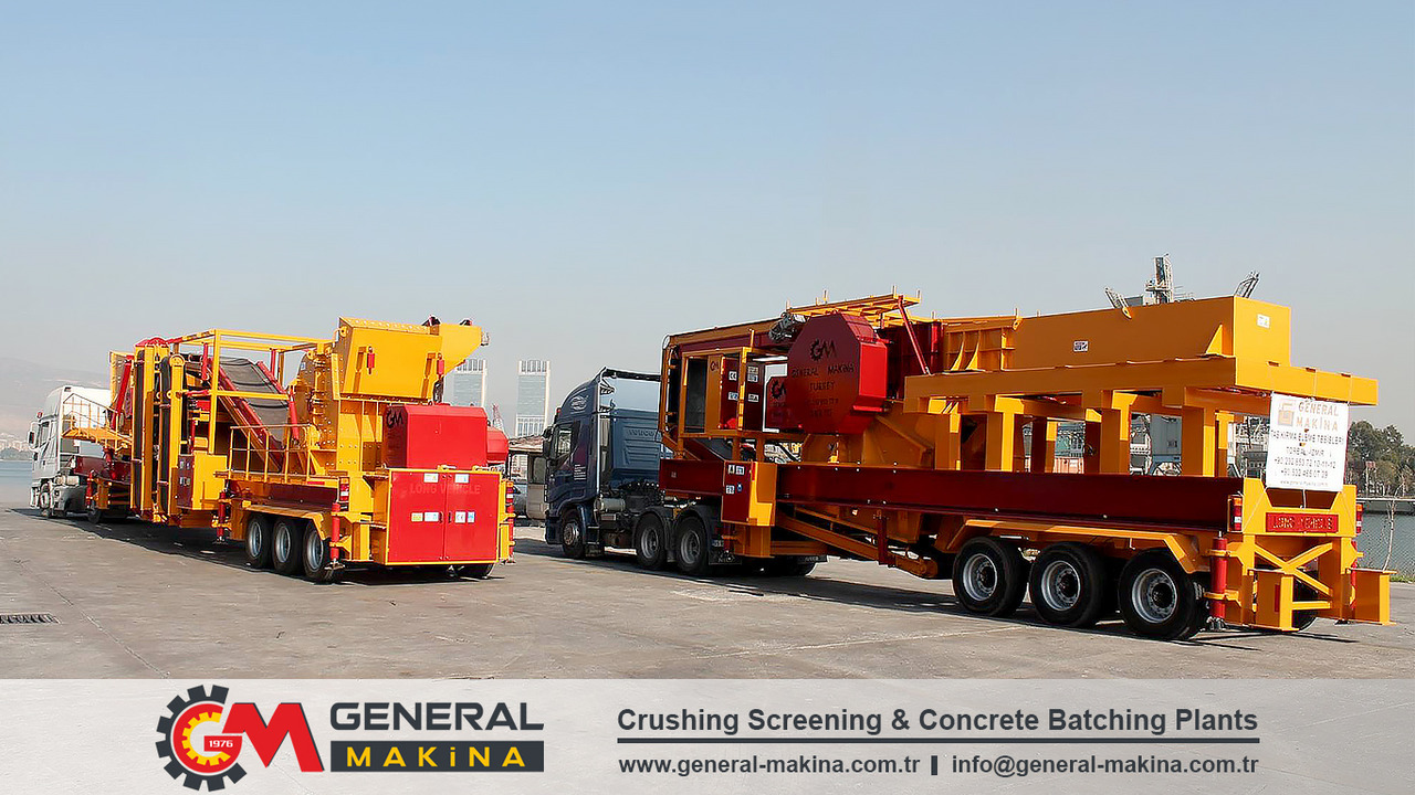 GENERAL MAKİNA Mobile Crushing System With Jaw Crusher - Concasseur à mâchoires: photos 1 GENERAL MAKİNA Mobile Crushing System With Jaw Crusher - Concasseur à mâchoires: photos 1