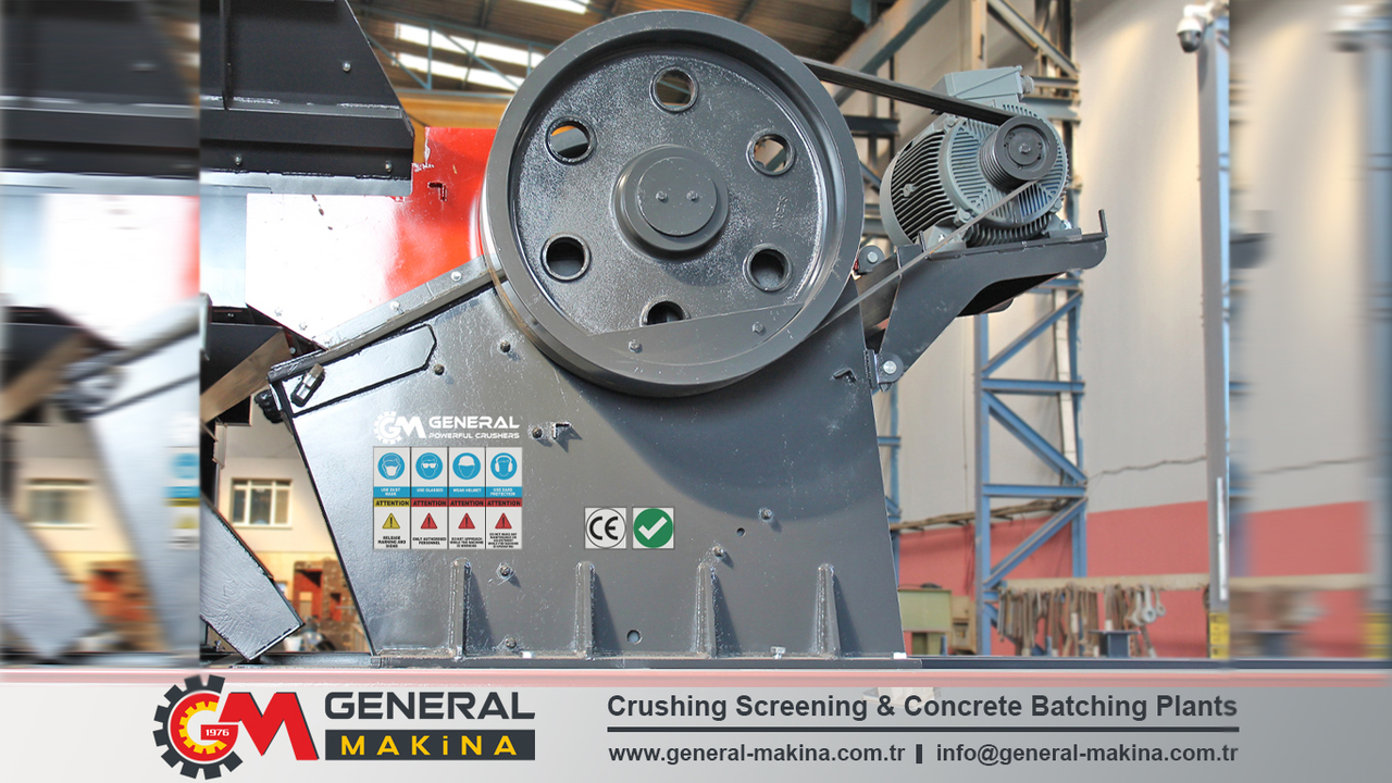 Concasseur à mâchoires neuf General Makina High Quality Jaw Crusher Best Price: photos 8