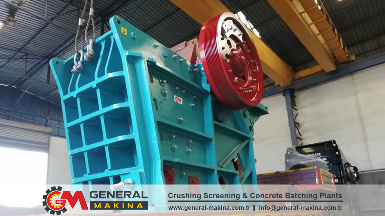 Concasseur à mâchoires neuf General Makina High Quality Jaw Crusher Best Price: photos 10