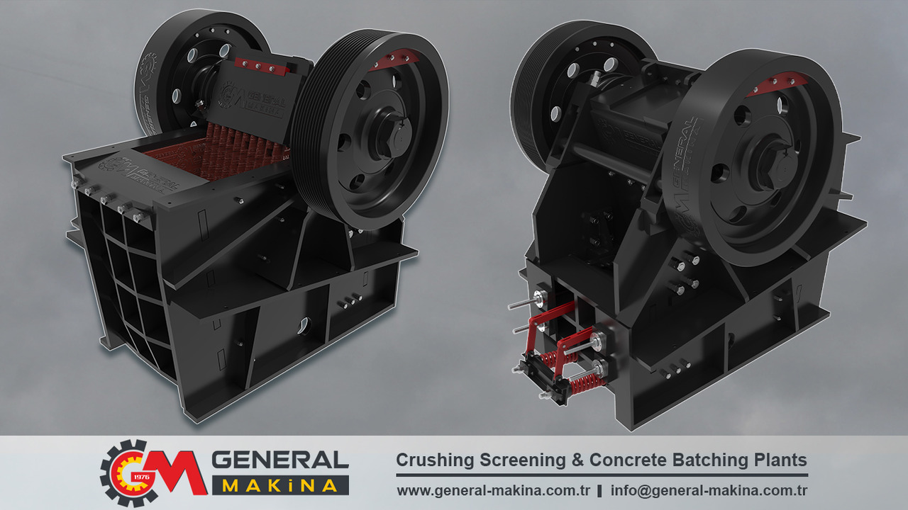 General Makina High Quality Jaw Crusher - Concasseur à mâchoires: photos 4 General Makina High Quality Jaw Crusher - Concasseur à mâchoires: photos 4