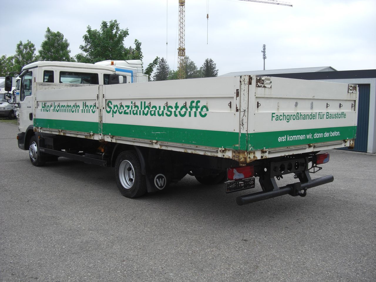 MAN 8180L - Camion plateau: photos 4 MAN 8180L - Camion plateau: photos 4