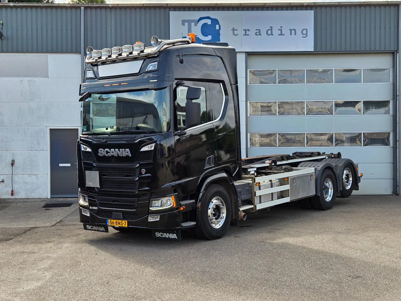 Scania R450 6x2 VDL haaksysteem - Camion ampliroll: photos 1 Scania R450 6x2 VDL haaksysteem - Camion ampliroll: photos 1
