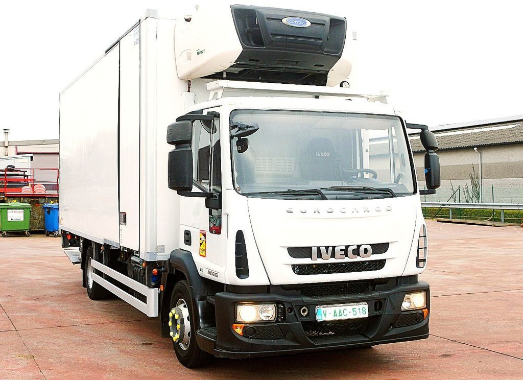 Camion frigorifique Iveco 140E19 EUROCARGO KUHLKOFFER CARRIER SUPRA 1250MT
