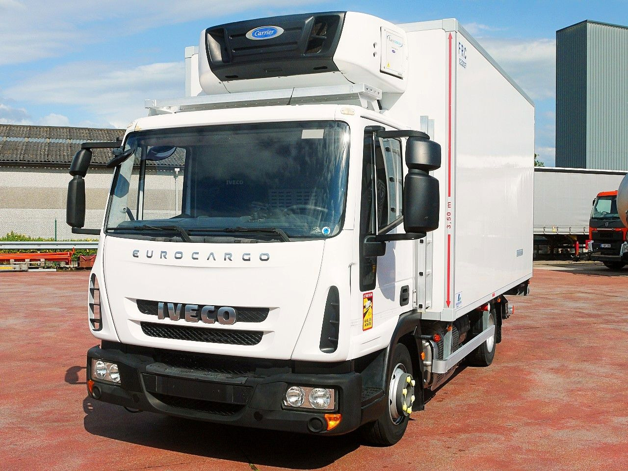 Iveco 90E19 EUROCARGO KUHLKOFFER CARRIER SUPRA 450 €6 - Camion frigorifique: photos 5 Iveco 90E19 EUROCARGO KUHLKOFFER CARRIER SUPRA 450 €6 - Camion frigorifique: photos 5