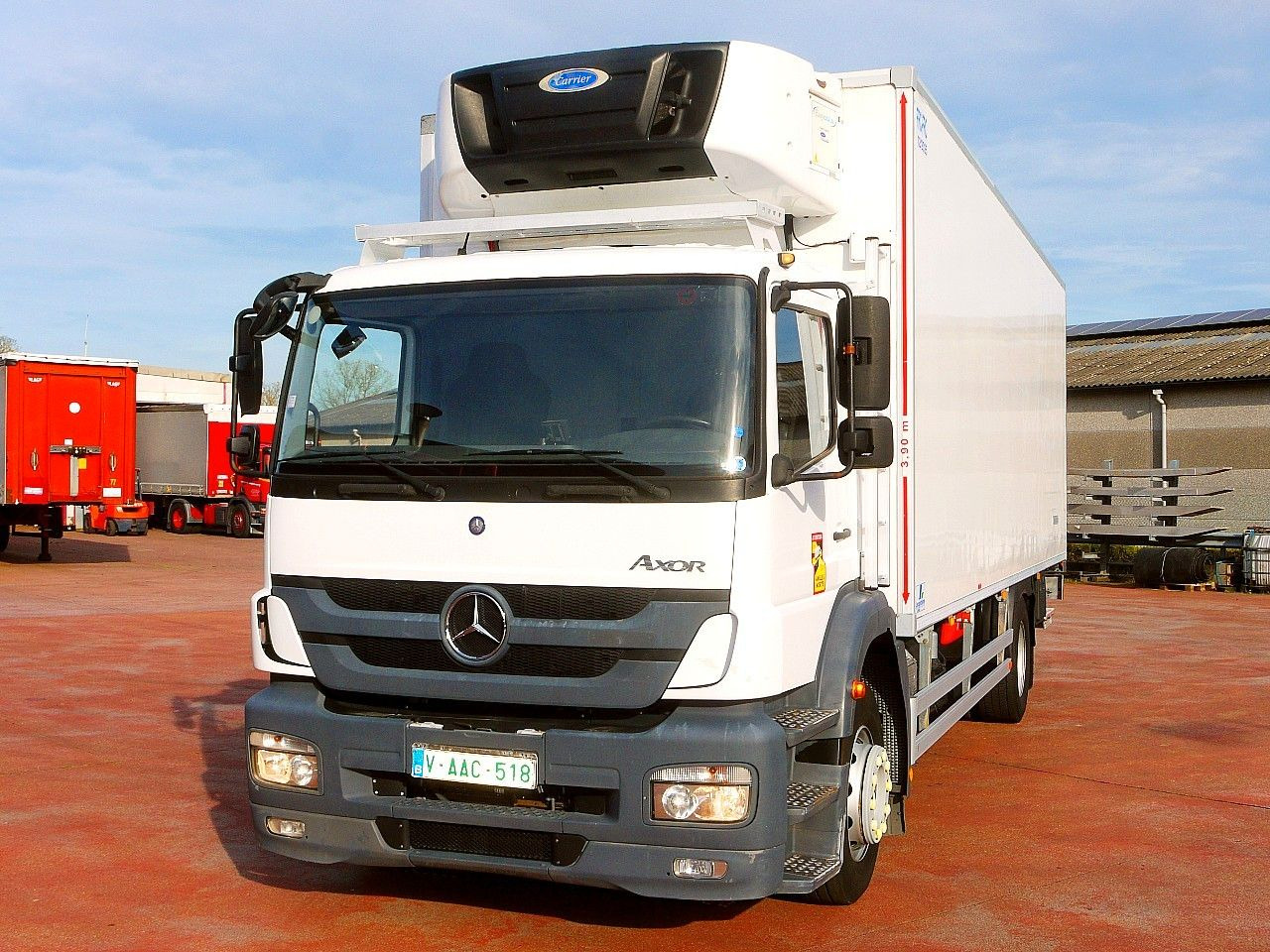 Mercedes-Benz 1829 AXOR KUHOKOFFER CARRIER SUPRA 1150MT A/C - Camion frigorifique: photos 5 Mercedes-Benz 1829 AXOR KUHOKOFFER CARRIER SUPRA 1150MT A/C - Camion frigorifique: photos 5