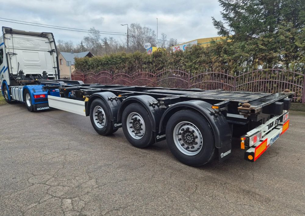 Krone Podkontenerowa - Semi-remorque porte-conteneur/ Caisse mobile: photos 1 Krone Podkontenerowa - Semi-remorque porte-conteneur/ Caisse mobile: photos 1