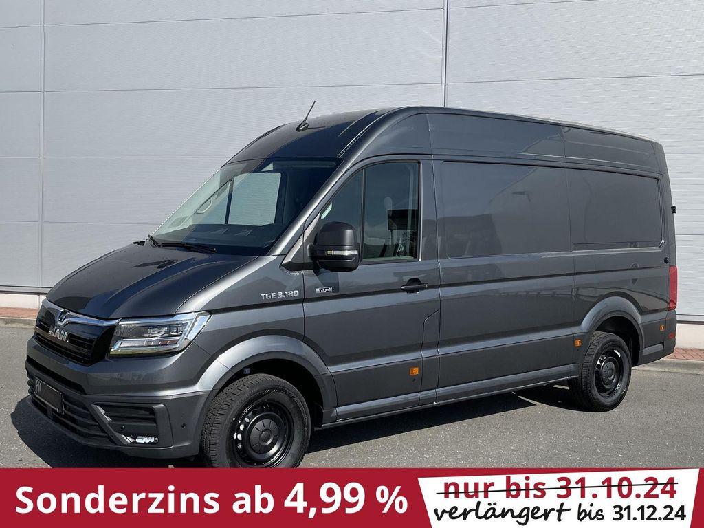 Voiture MAN TGE 3.180 L3H3 Kasten 4x4 ACC LED STANDHZ NAVI