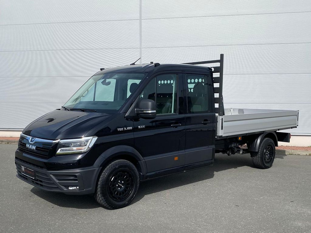Voiture MAN TGE 3.180 Pritsche DOKA LR 4x4 ACC LED DIFF-SPER