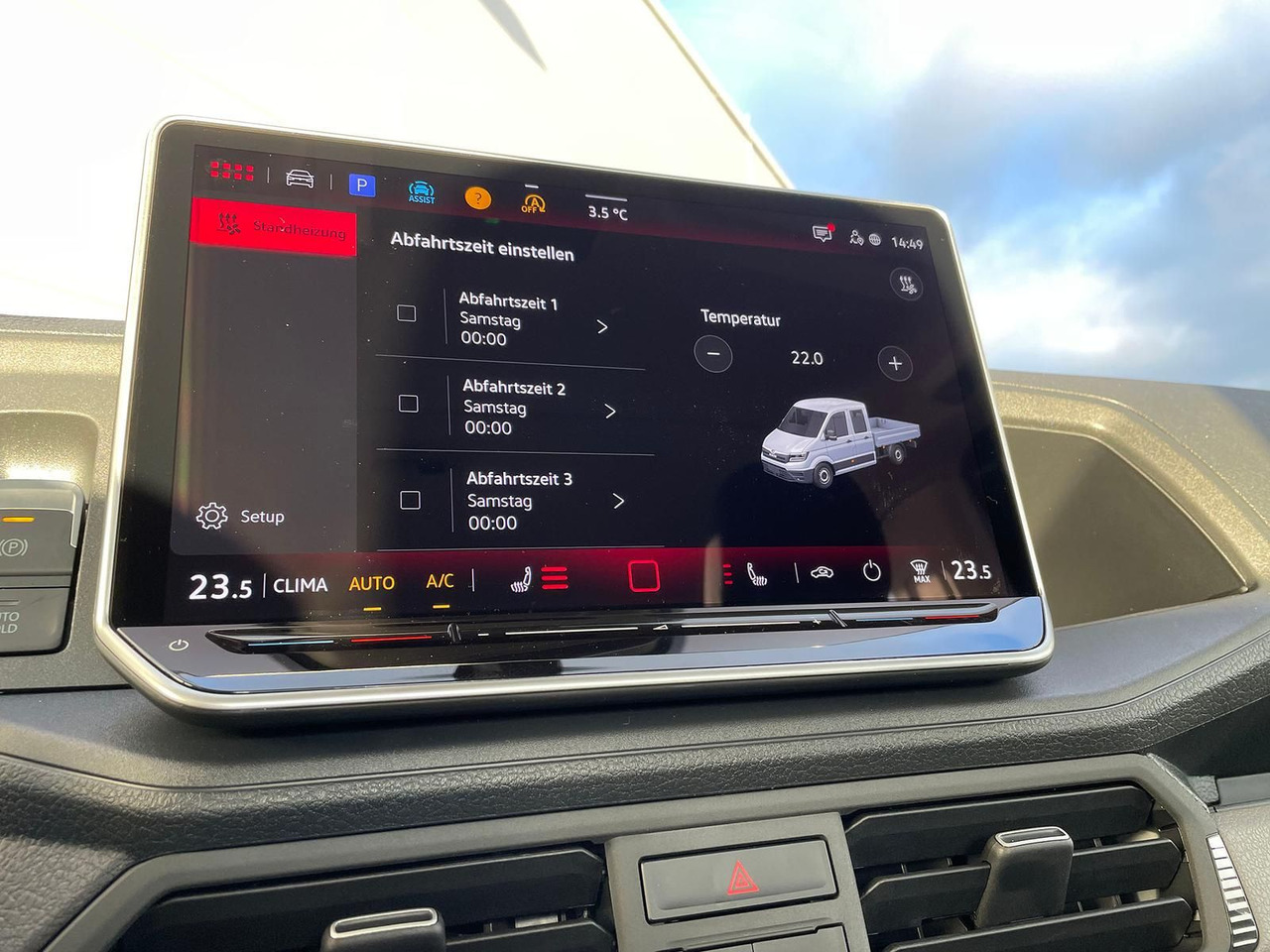 Utilitaire plateau, Utilitaire double cabine MAN TGE 3.180 Pritsche DOKA MR STANDHZ AHK KAMERA: photos 21