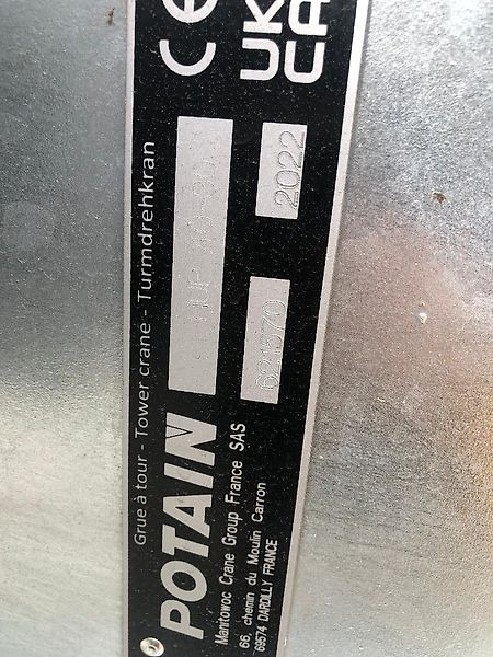 Potain HUP 40-30 - Grue à montage rapide: photos 3 Potain HUP 40-30 - Grue à montage rapide: photos 3