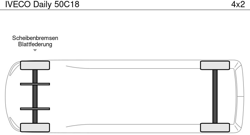 Iveco Daily 50C18 - Utilitaire benne: photos 5 Iveco Daily 50C18 - Utilitaire benne: photos 5