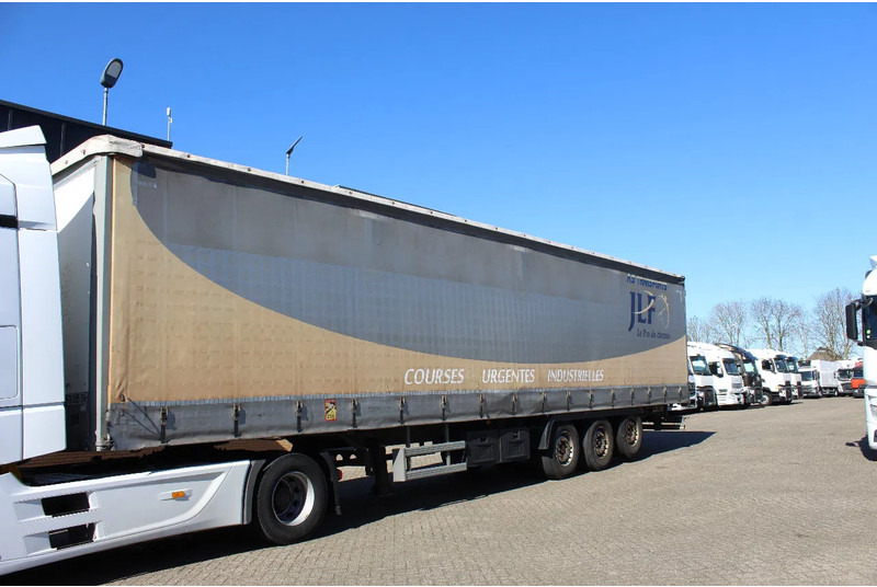 Trouillet * SAF AXLE * LIFT * - Semi-remorque rideaux coulissants: photos 1 Trouillet * SAF AXLE * LIFT * - Semi-remorque rideaux coulissants: photos 1