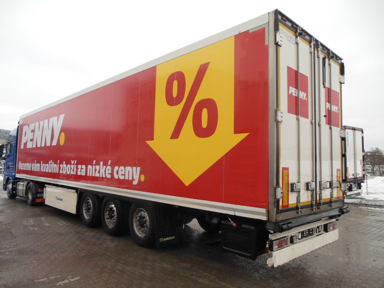 Krone SD, COOL LINER, DOPPELSTOCK, CARRIER VECTOR 1350 - Semi-remorque fourgon: photos 4 Krone SD, COOL LINER, DOPPELSTOCK, CARRIER VECTOR 1350 - Semi-remorque fourgon: photos 4