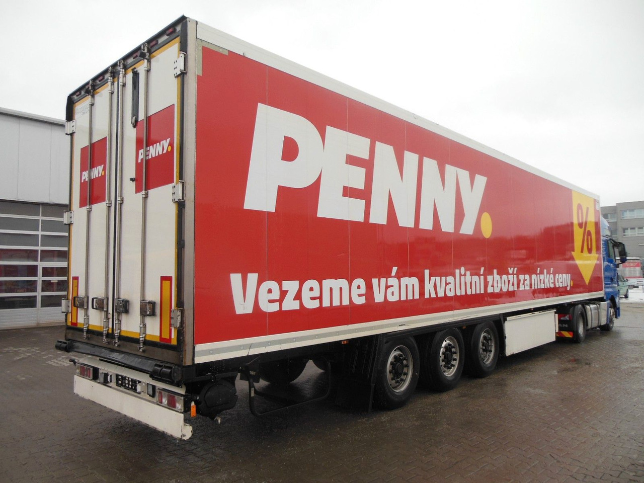 Krone SD, COOL LINER, DOPPELSTOCK, CARRIER VECTOR 1350 - Semi-remorque fourgon: photos 3 Krone SD, COOL LINER, DOPPELSTOCK, CARRIER VECTOR 1350 - Semi-remorque fourgon: photos 3