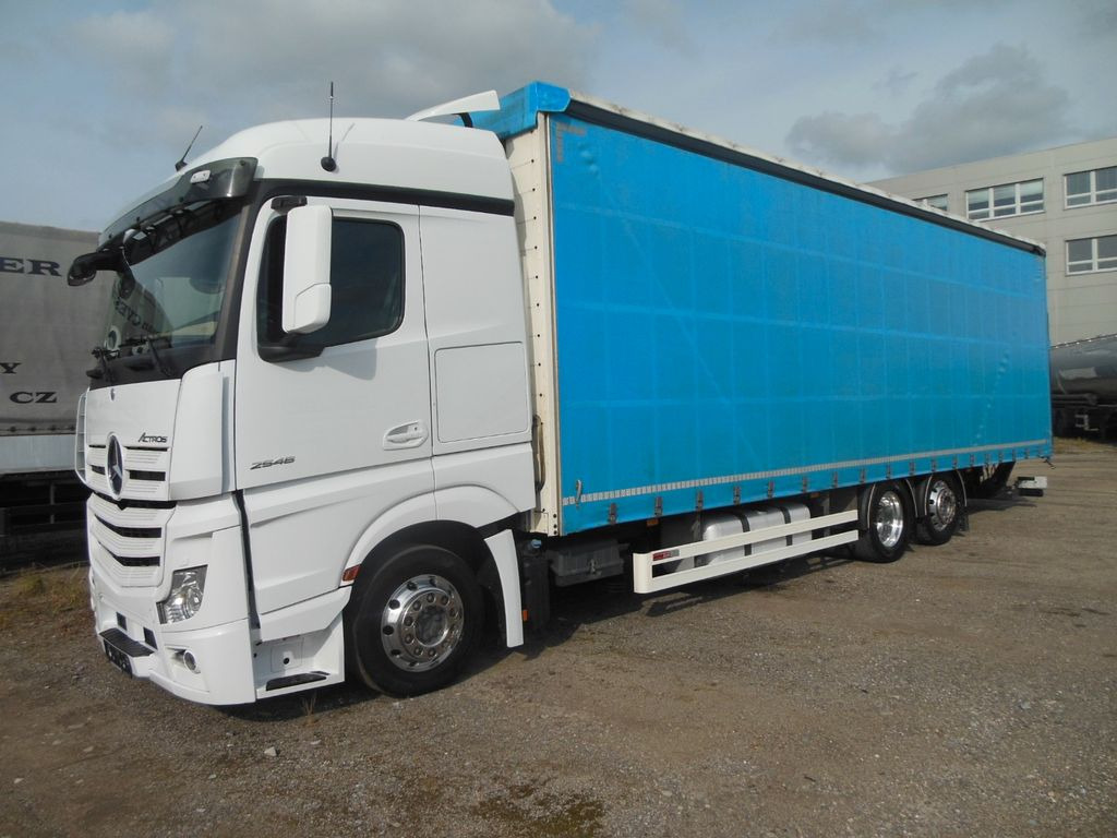 Mercedes-Benz ACTROS 2546, 24 PALETTEN, LBW, ALU FELGEN, TOP!! Mercedes-Benz ACTROS 2546, 24 PALETTEN, LBW, ALU FELGEN, TOP!! - Camion à rideaux coulissants: photos 1 Mercedes-Benz ACTROS 2546, 24 PALETTEN, LBW, ALU FELGEN, TOP!! Mercedes-Benz ACTROS 2546, 24 PALETTEN, LBW, ALU FELGEN, TOP!! - Camion à rideaux coulissants: photos 1