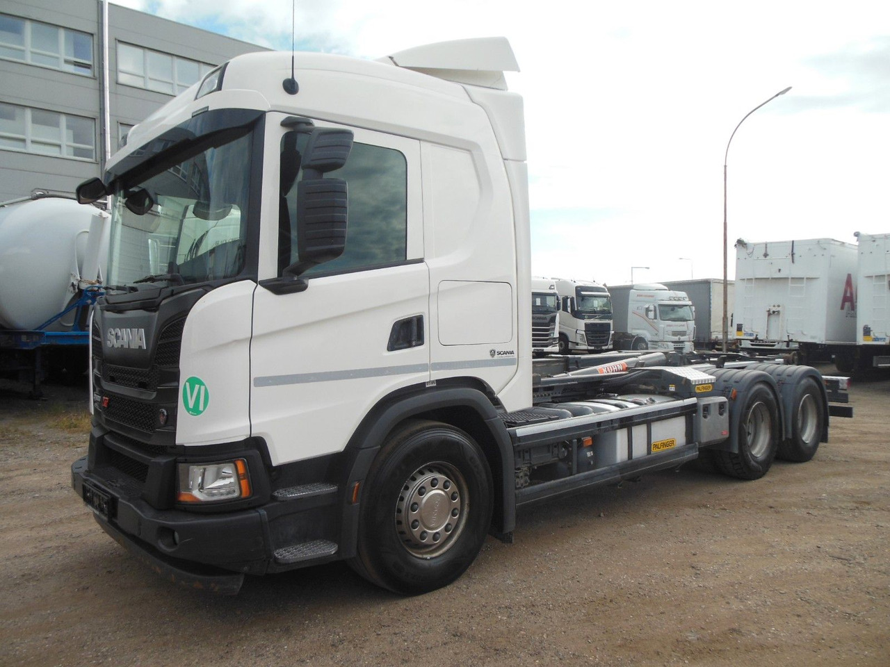 Scania G500, 6X4, RETARDER, PALFINGER T20 - Camion ampliroll: photos 1 Scania G500, 6X4, RETARDER, PALFINGER T20 - Camion ampliroll: photos 1