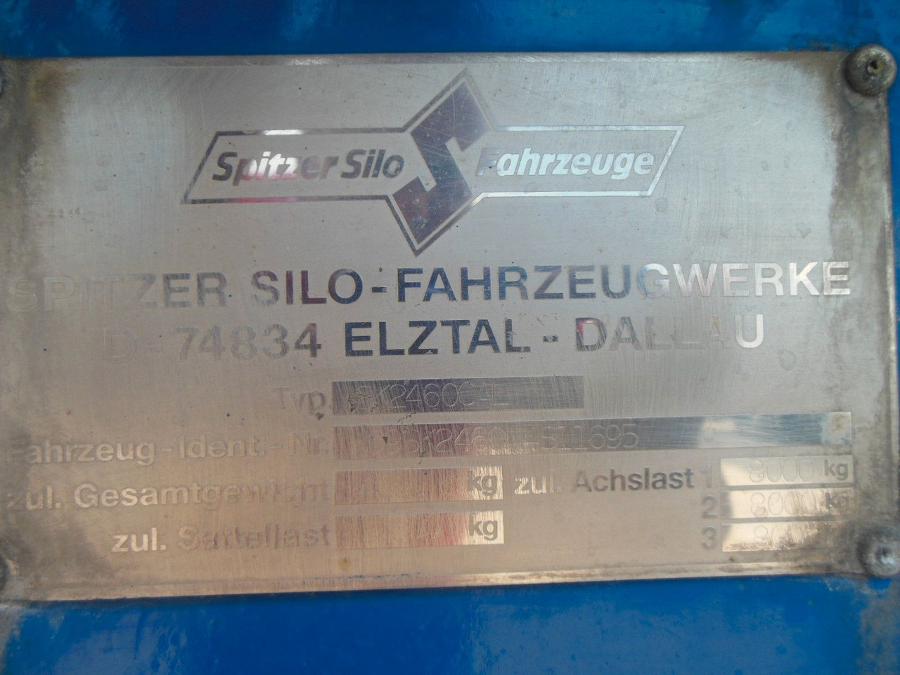Citerne pulvérulente Spitzer SK 2460 CAL, 60.000 L: photos 30