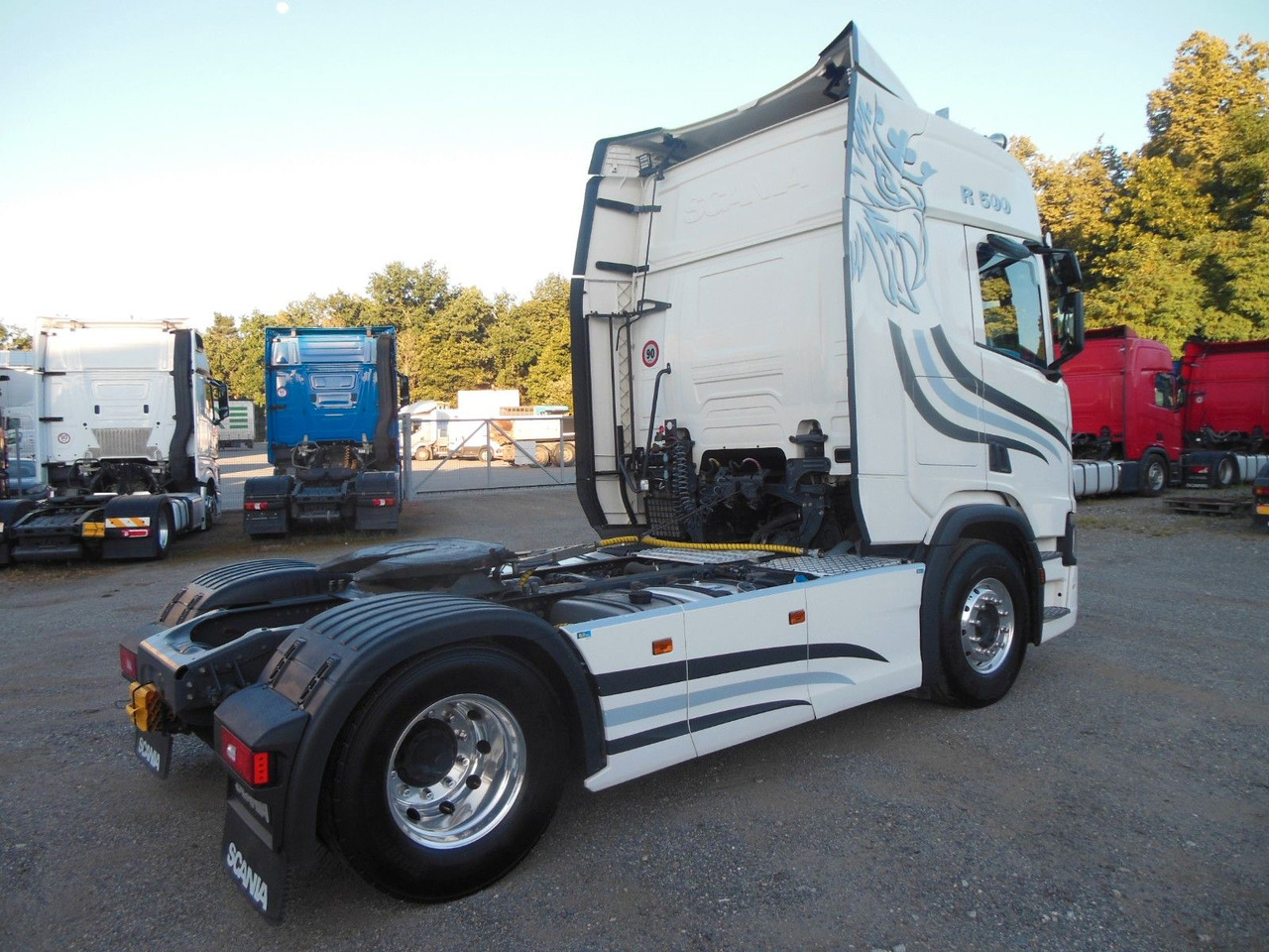 Scania R 500, KIPPHYDRAULIK, RETARDER, VOLL LUFT, TOP! - Tracteur routier: photos 3 Scania R 500, KIPPHYDRAULIK, RETARDER, VOLL LUFT, TOP! - Tracteur routier: photos 3