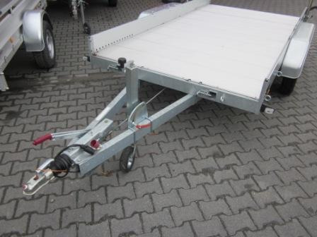 Anssems Transporter AMT 1500 340x170x18cm Aluboden Alurampen 1500kg - Remorque plateau: photos 2 Anssems Transporter AMT 1500 340x170x18cm Aluboden Alurampen 1500kg - Remorque plateau: photos 2
