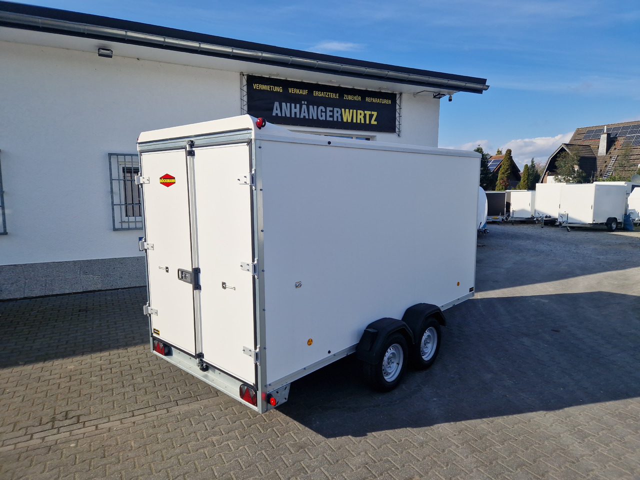 Remorque fourgon Böckmann Koffer KT 4018/27 H weiß 400x185x202cm (XL) 2700kg Modell 2024: photos 7