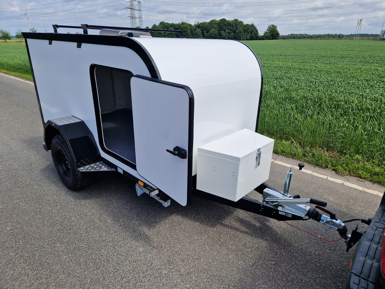 Caravane Cargo Base Camp offroad M 290x148x128cm Solar Akku 12 Volt Reeling 1350kg 100km/H: photos 10