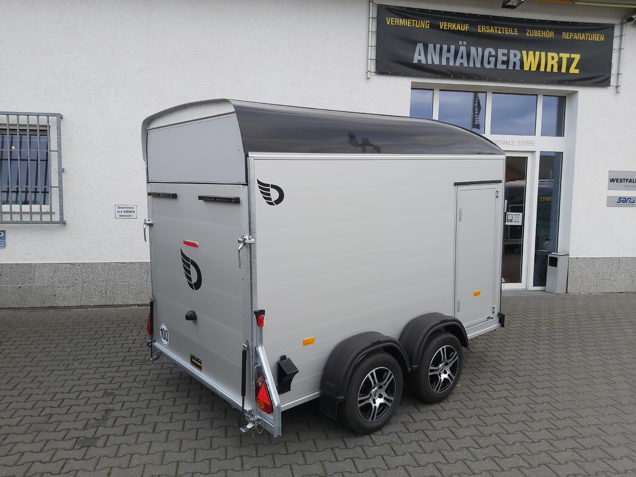 Cargo Roadster 500 312x167x199cm Alu Poly black Seitentür Alufelgen dark Pullman 100 km/H 2000kg - Remorque fourgon: photos 4 Cargo Roadster 500 312x167x199cm Alu Poly black Seitentür Alufelgen dark Pullman 100 km/H 2000kg - Remorque fourgon: photos 4