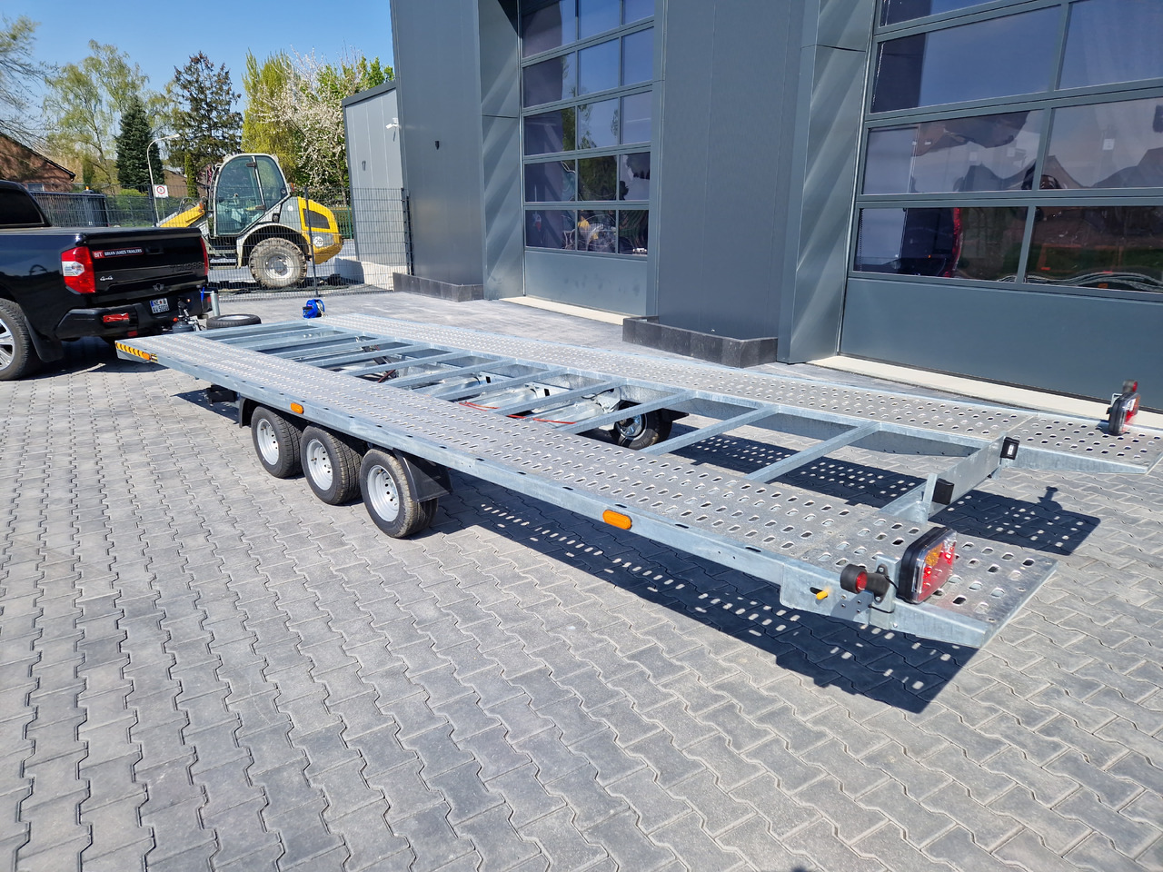 Cartrailer Expert 3560 easyload 600x216cm hydr. kippbar Winde Resrad Tridem 100km/H 3500kg - Remorque porte-voitures: photos 3 Cartrailer Expert 3560 easyload 600x216cm hydr. kippbar Winde Resrad Tridem 100km/H 3500kg - Remorque porte-voitures: photos 3