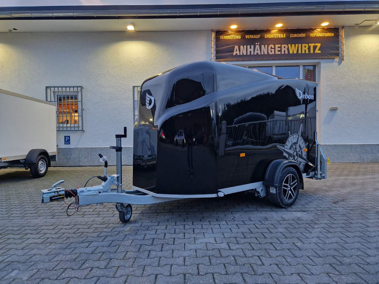 Remorque voiture Debon Cargo 1300 300x152x168cm black Seitentür Alufelgen blackbeauty Pullman 1300kg 100km/H: photos 13