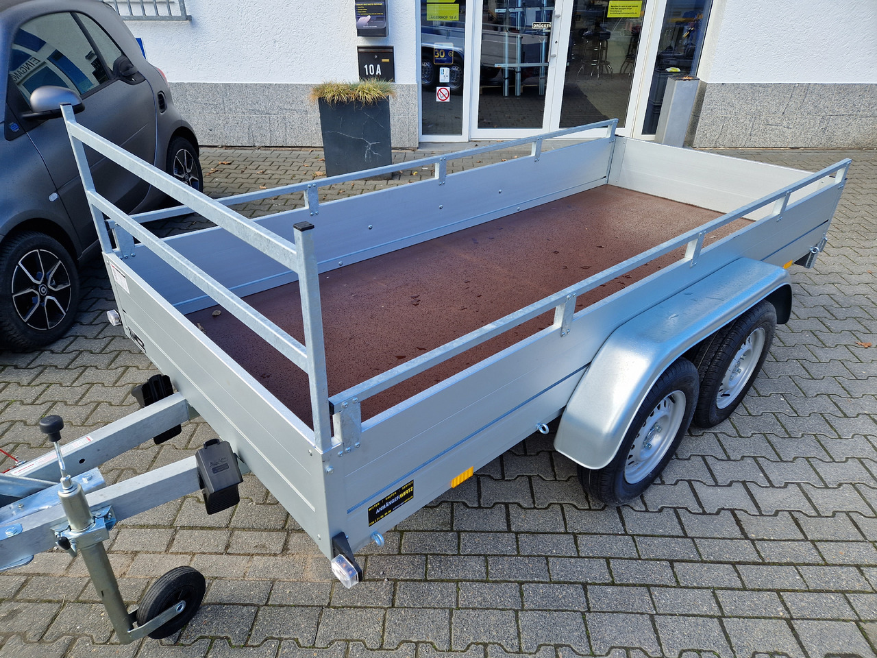 GTT 2000 R 301x126 Aluliner Reling H Gestell 2000kg AKTION - Remorque plateau: photos 5 GTT 2000 R 301x126 Aluliner Reling H Gestell 2000kg AKTION - Remorque plateau: photos 5