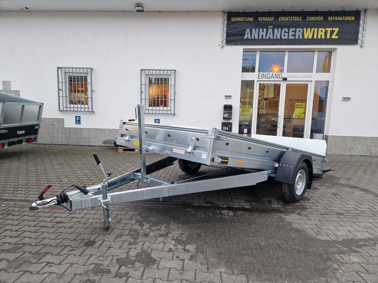 Kleinfahrzeug Universal Transporter Multi XL easyload UNI N16-380m18 (L) 1600kg online Aktion - Remorque plateau: photos 5 Kleinfahrzeug Universal Transporter Multi XL easyload UNI N16-380m18 (L) 1600kg online Aktion - Remorque plateau: photos 5