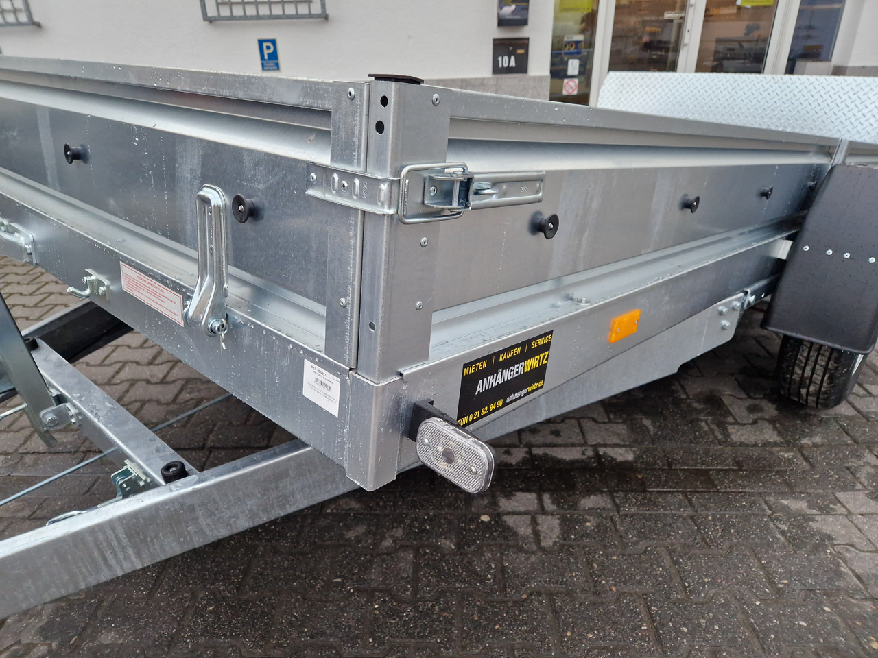 Kleinfahrzeug Universal Transporter Multi XL easyload UNI N16-380m18 (L) 1600kg online Aktion - Remorque plateau: photos 4 Kleinfahrzeug Universal Transporter Multi XL easyload UNI N16-380m18 (L) 1600kg online Aktion - Remorque plateau: photos 4
