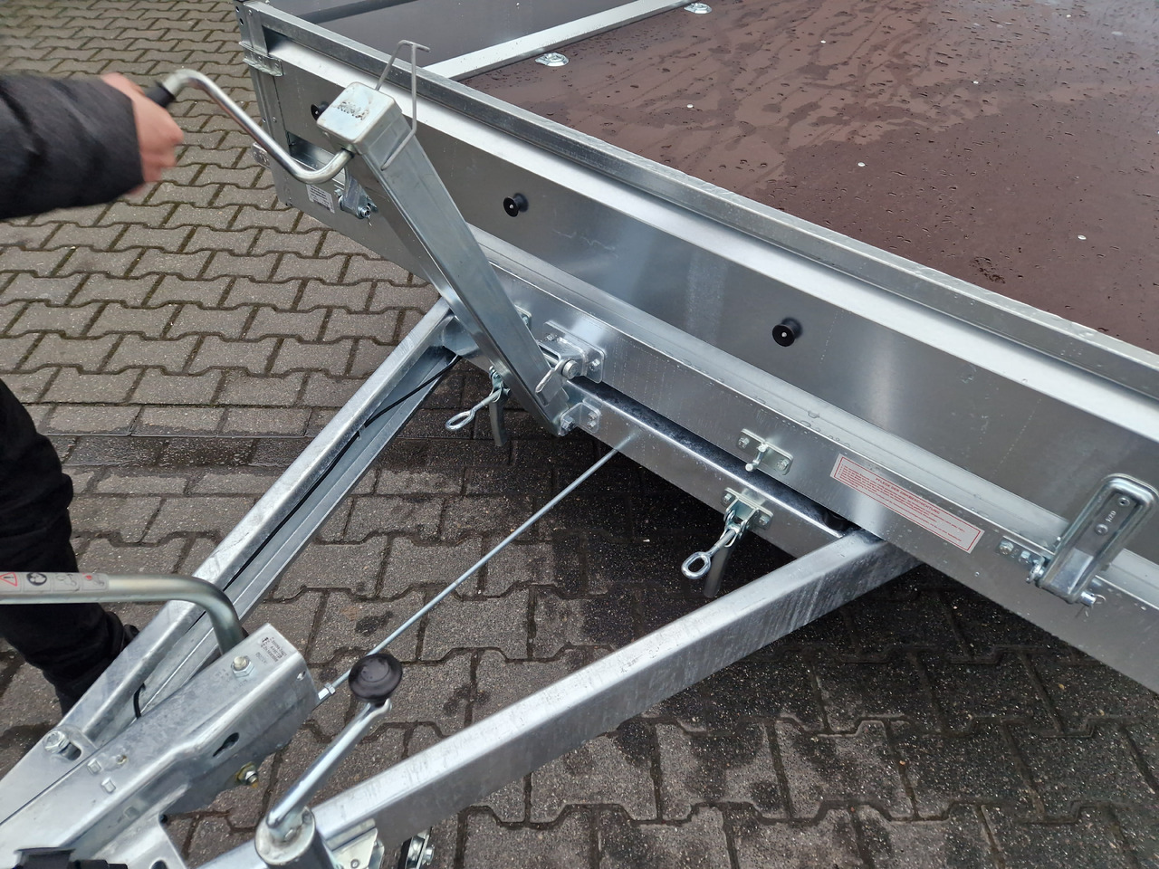 Remorque plateau Kleinfahrzeug Universal Transporter Multi XL easyload UNI N18-380m18 (L) 1800kg Modell 2025: photos 8