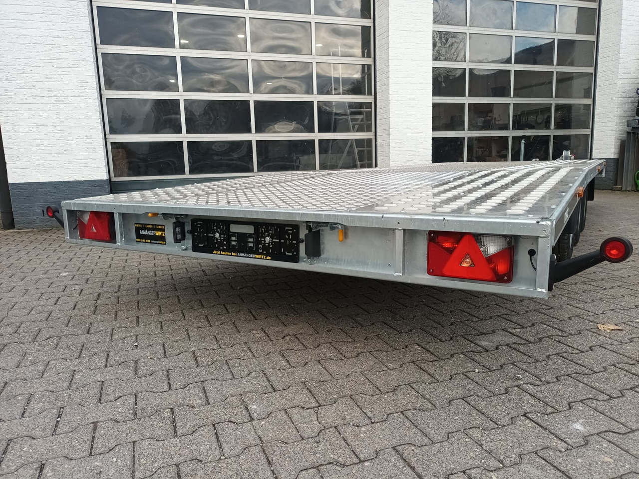 Martz GT UNIDECK PLUS 600/3 S 615x205cm Lohr Stahl & Aluboden Tridem 13" 3500kg - Remorque plateau: photos 2 Martz GT UNIDECK PLUS 600/3 S 615x205cm Lohr Stahl & Aluboden Tridem 13" 3500kg - Remorque plateau: photos 2