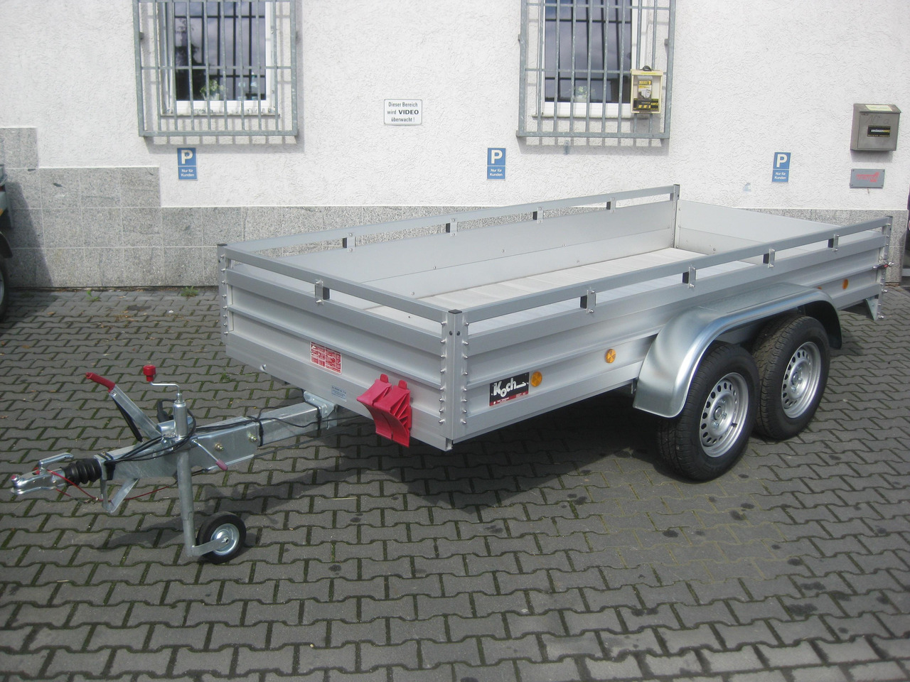 PKW Anhänger Koch Aluline+ 350x150x44cm ALUBODEN (L) 2600kg - Remorque voiture: photos 2 PKW Anhänger Koch Aluline+ 350x150x44cm ALUBODEN (L) 2600kg - Remorque voiture: photos 2