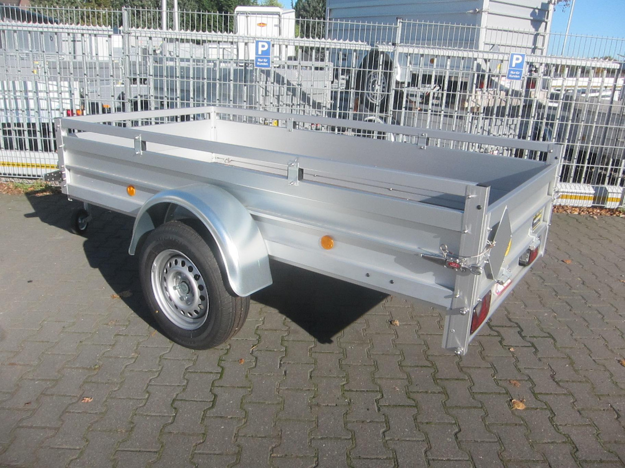 PKW Anhänger Koch Aluline 4.13 250x125x44cm (S) 1300kg 100 km/H Online Aktion Modell 2024 - Remorque voiture: photos 3 PKW Anhänger Koch Aluline 4.13 250x125x44cm (S) 1300kg 100 km/H Online Aktion Modell 2024 - Remorque voiture: photos 3