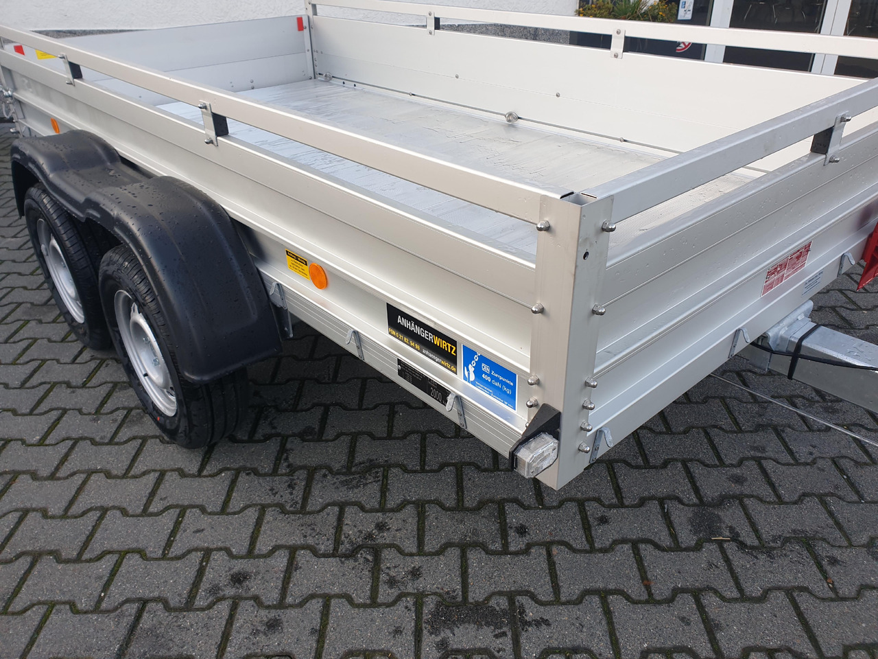 PKW Anhänger Koch Aluline+ 7.20 150.300.20 Hobbyline 300x150x44cm Aluboden (M) 2000kg - Remorque voiture: photos 4 PKW Anhänger Koch Aluline+ 7.20 150.300.20 Hobbyline 300x150x44cm Aluboden (M) 2000kg - Remorque voiture: photos 4