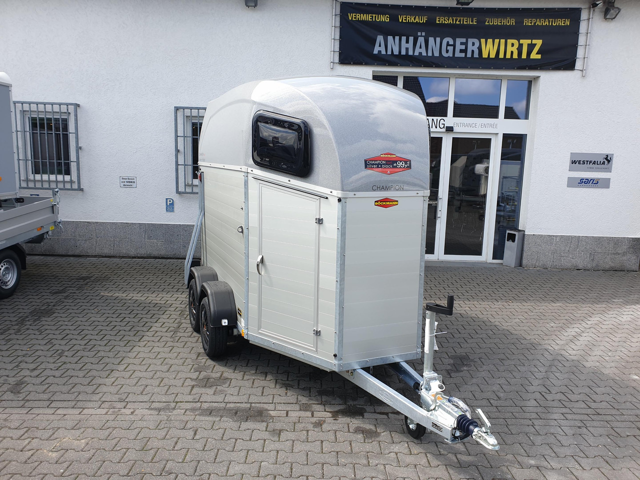 Van chevaux Pferdeanhänger Böckmann Champion Esprit C silver black Haube silver 2400kg Modell 2024: photos 7