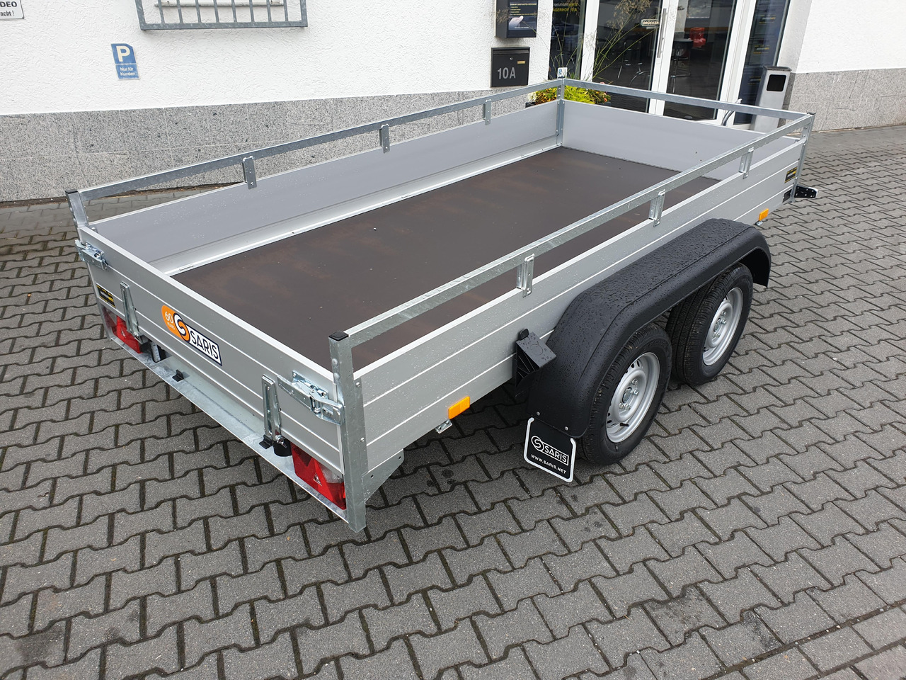 Saris Anhänger FW2000 McAlu Pro MP 305x153x45cm (M) 2000kg - Remorque plateau: photos 3 Saris Anhänger FW2000 McAlu Pro MP 305x153x45cm (M) 2000kg - Remorque plateau: photos 3