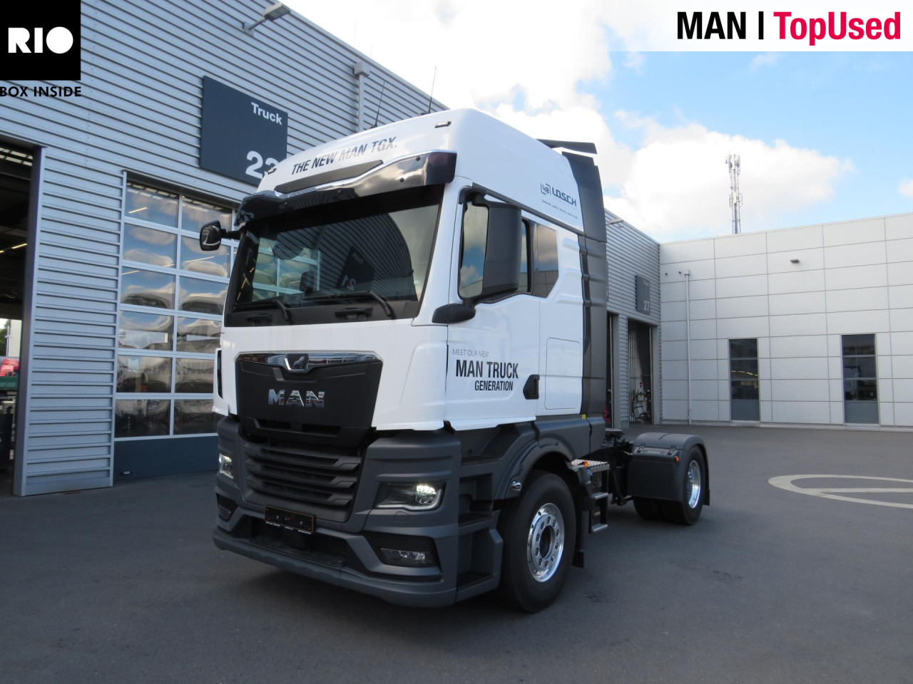 MAN TGX 18.520 4x2 LL SA Kipphydraulik ADR Retarder ZV - Tracteur routier: photos 1 MAN TGX 18.520 4x2 LL SA Kipphydraulik ADR Retarder ZV - Tracteur routier: photos 1