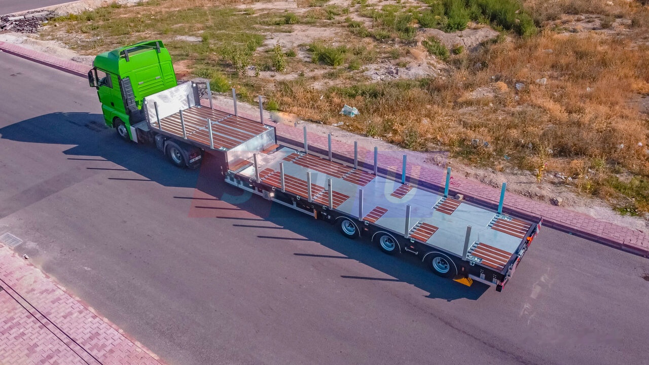 STU 3 Axles Lowbed Trailer - Semi-remorque surbaissé: photos 3 STU 3 Axles Lowbed Trailer - Semi-remorque surbaissé: photos 3