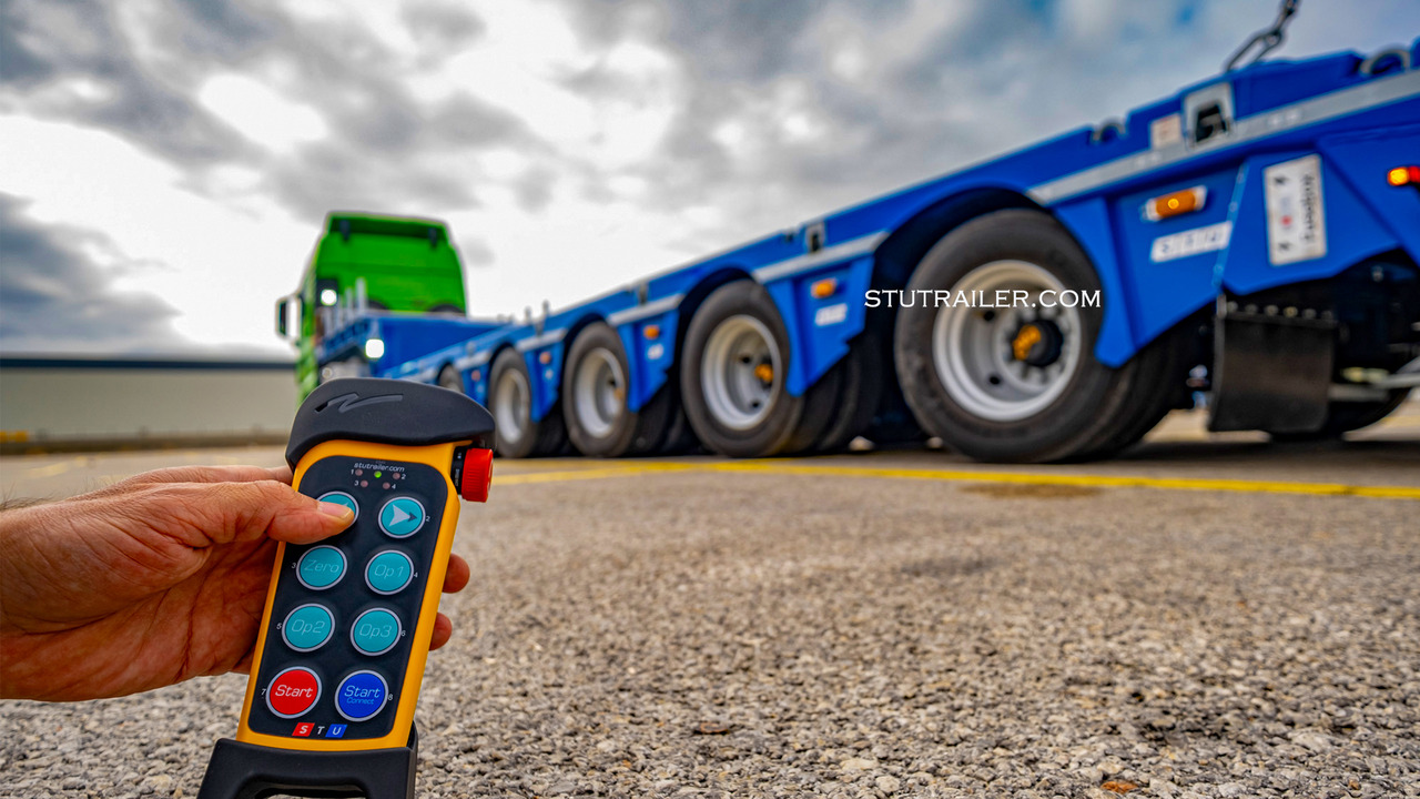 STU 5 Axle Hydraulic Steering Extendable Low Laoder - Semi-remorque surbaissé: photos 4 STU 5 Axle Hydraulic Steering Extendable Low Laoder - Semi-remorque surbaissé: photos 4