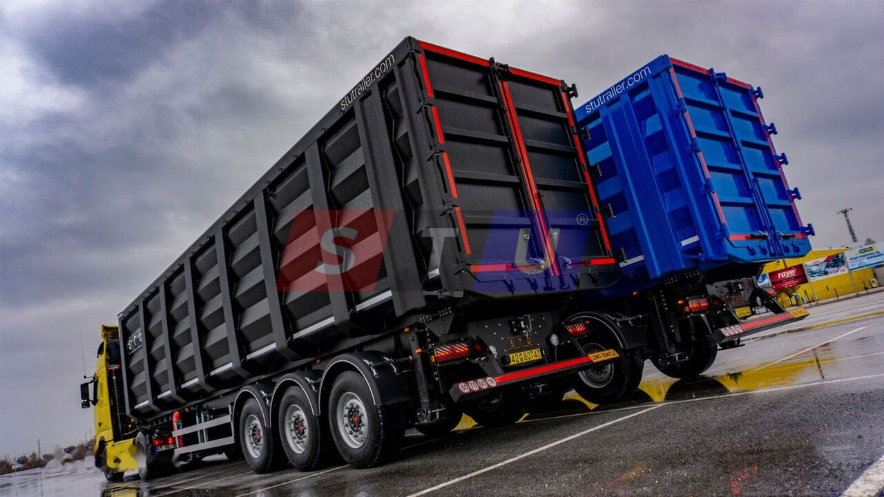 STU 71m3 TIPPER TRAILER - FOR METAL SCRAP en leasing occasion STU 71m3 TIPPER TRAILER - FOR METAL SCRAP: photos 15