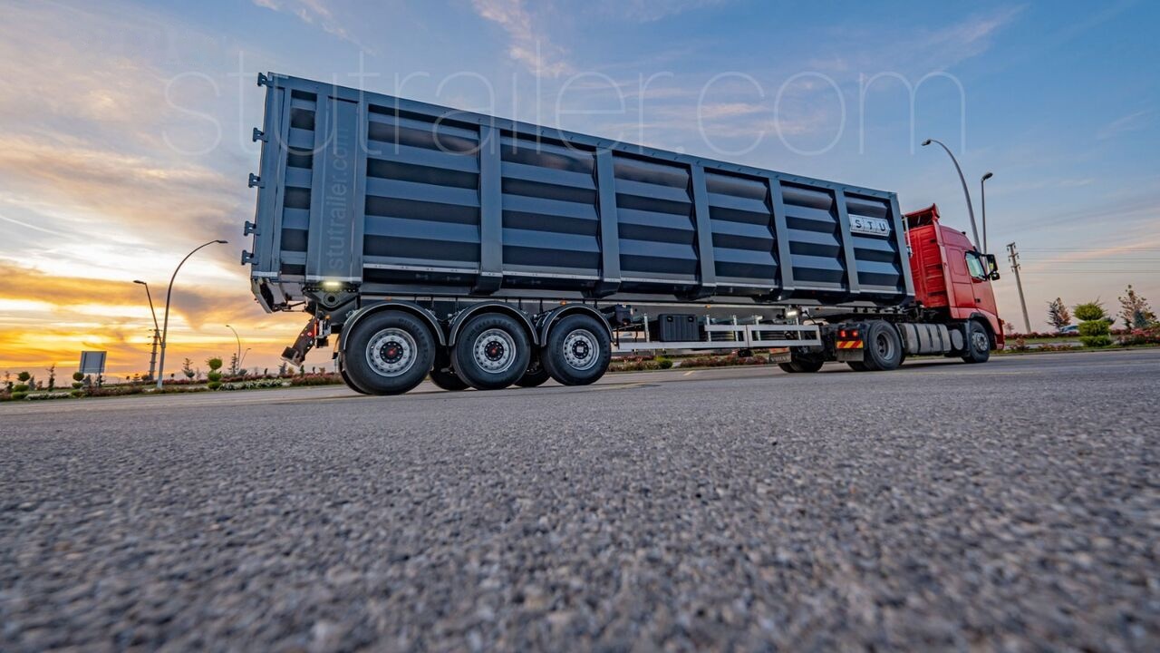 STU 71m3 TIPPER TRAILER - FOR METAL SCRAP en leasing occasion STU 71m3 TIPPER TRAILER - FOR METAL SCRAP: photos 17